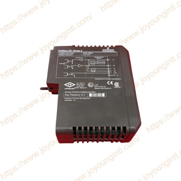 Emerson KJ3243X1-BA1 Series 2 ProfibusDP Card 12P2830X022